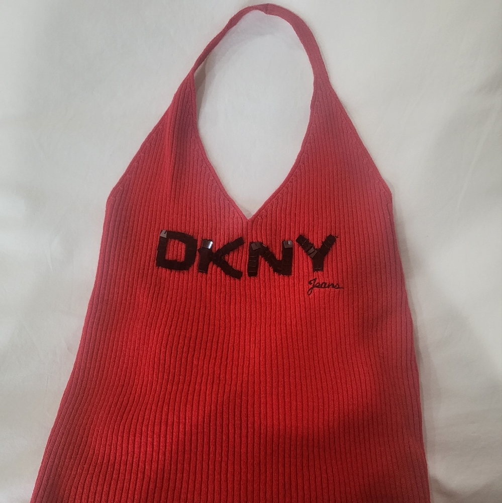 DKNY Knit Halter Top